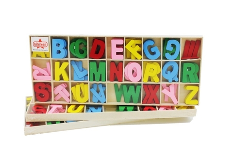 Letras de madera en caja - MT