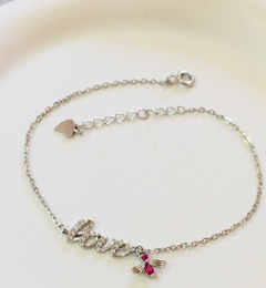 PULSERA PINK BEE