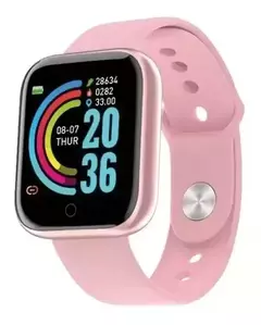 SMARTWATCH D20 MACARON ROSA