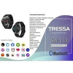 SMARTWATCH TRESSA SW 133 BK - comprar online