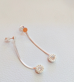 AROS COLGANTES DE ACERO BLANCO