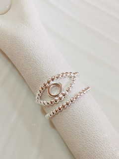 ANILLO DOBLE CON OJO