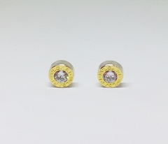 AROS CUBICS DE PLATA Y ORO