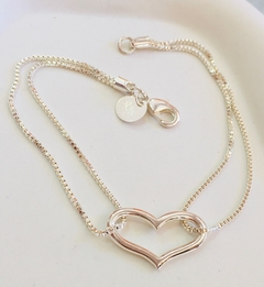PULSERA DOBLE CON CORAZÓN