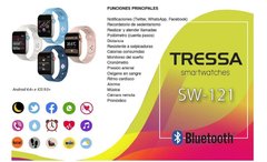 SMARTWATCH TRESSA SW 121pk/REALIZA Y ATIENDE LLAMADAS! - comprar online