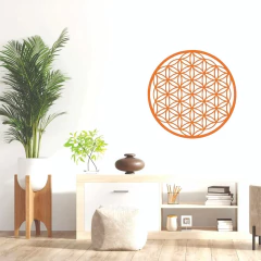 Flor De La Vida Geometría Sagrada 60 Cm Mandala - comprar online