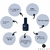 Top Coat - Bluwe - Camuflagem 11ml - KHAY.UP