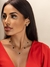 Brinco Trevo P - Noite - Prata Certa