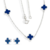 Conjunto Trevo Azul - comprar online