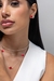 Conjunto Trevo Vermelho - Prata Certa
