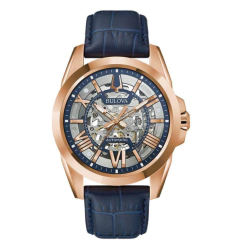 Reloj Bulova Hombre 97A161 Sutton Automatic Skeleton, Agente Oficial Argentina