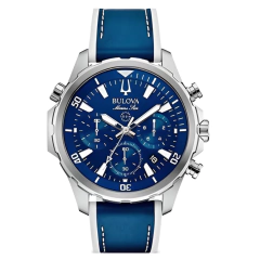 Reloj Hombre Bulova 96B287 Marine Star Chronograph, Agente Oficial Argentina