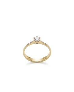 Anillo de Oro Amarillo 18K , con Piedras Semipreciosas. AAS9 .