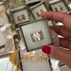 Anel Paris - personalizável - prata 925 - comprar online
