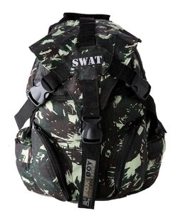 Mochila Tática Swat Resistente Rip Stop Militar