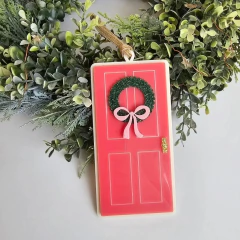 Enfeite de Natal em Acrílico Portinha