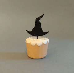 Kit Halloween Bruxa - Topo Doce 4 unid