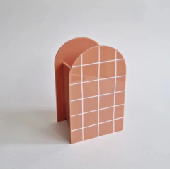 Piruliteiro ou Porta Lápis Arco Grid em Acrílico na internet