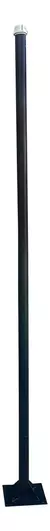 Poste De Aço 4 Metros Pública Extensível À 12m 4 Pçs 85cm - comprar online