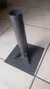 Imagem do Base Poste 50cm Aço Galvanizado Com Pintura Eletrostatica