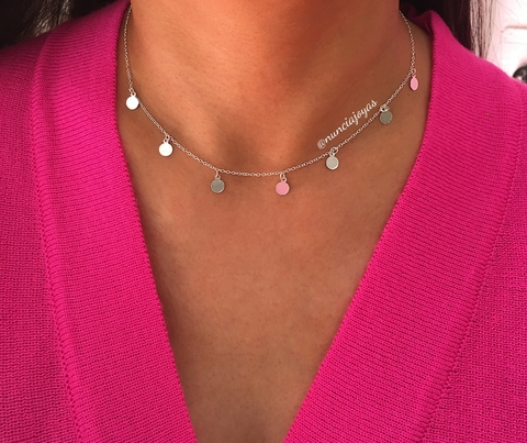 collar coins Largo regulable/de 40cm a 45cm