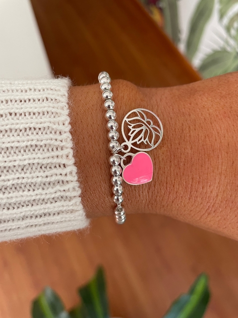 Flor de loto y corazón