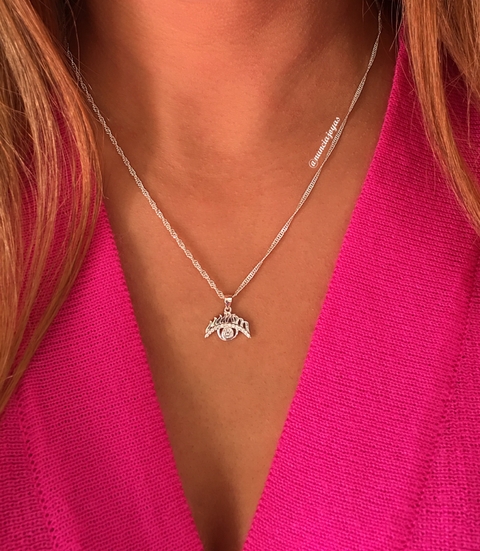 Conjunto Ojo turco cubic blanco