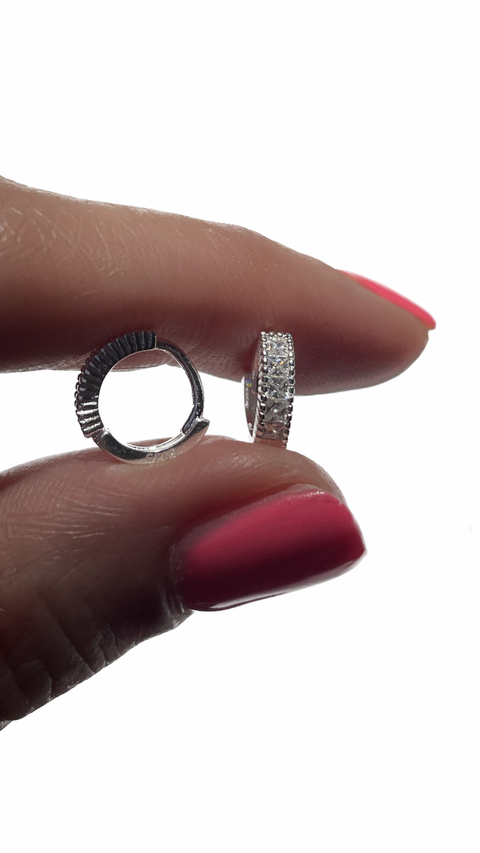 argolla mini verona con cubic 8 mm (unidad)