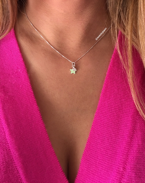 collar estrella & cubic