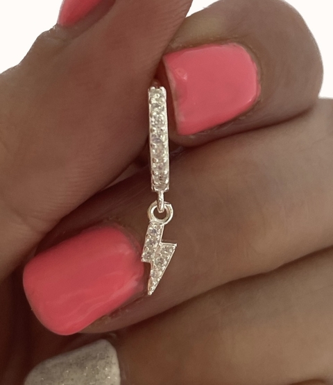 solitario rayito con cubic 1 cm (unidad)