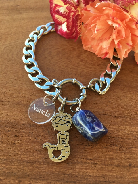 Pulsera Frida Sirena. - comprar online
