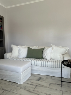 Almohadon lino tussor off white 50x70 con relleno incluido en internet