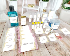 Kit Toalete Masculino e Feminino C/ Acrílicos Personalizado