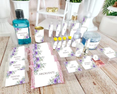 Kit Toalete Masculino e Feminino (Somente Adesivos ) Personalizado - loja online