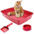 Kit Bandeja + Comedouro + Pá Higiênica Para Gatos