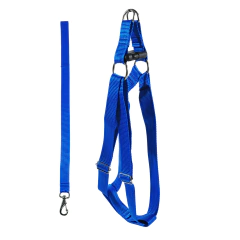 Peitoral Americano Ajustável Nylon Com Guia Para Cães Médio e Grande - Produtos para Pet Shop - Pampet Distribuidora - Atacado Pet