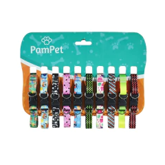 Kit 10 coleiras premium para cachorro pequeno preço atacado