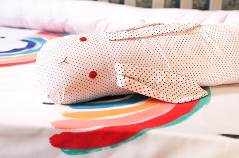 Rolo Protetor de Berço Coelho