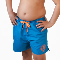 SHORT DE BAÑO SMOOTH AZUL - NIÑO 4 AL 16