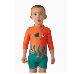 ENTERITO UV+50 FPU PULPO PIRATA - BEBE 9meses a 24meses - comprar online