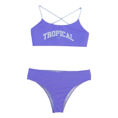 BIKINI CALIFORNIA VIOLETA - NIÑA / TEEN 14 al 18 - comprar online