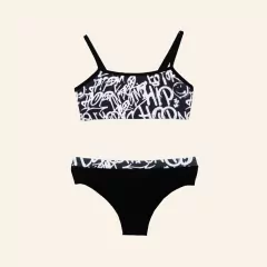 BIKINI GRAFITTI NEGRA - TEEN 12 al 20