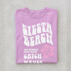 REMERA JERSEY BEACH LILA - TEEN 14 al 18