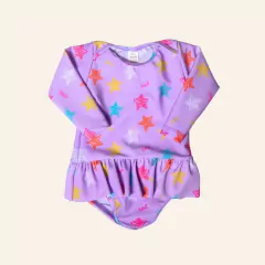 BODY UV+50 FPU STARS LILA - BEBE 6meses a 18meses