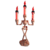 Candelabro Caveira Luzes Vela LED De Horror - comprar online
