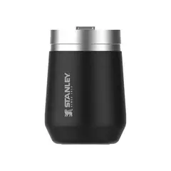 Vaso Negro con tapa 290 Ml con tapa. en internet
