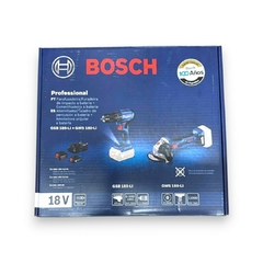 Taladro + Amoladora Bosch Inalámbrico GSB185-LI + GWS180-LI