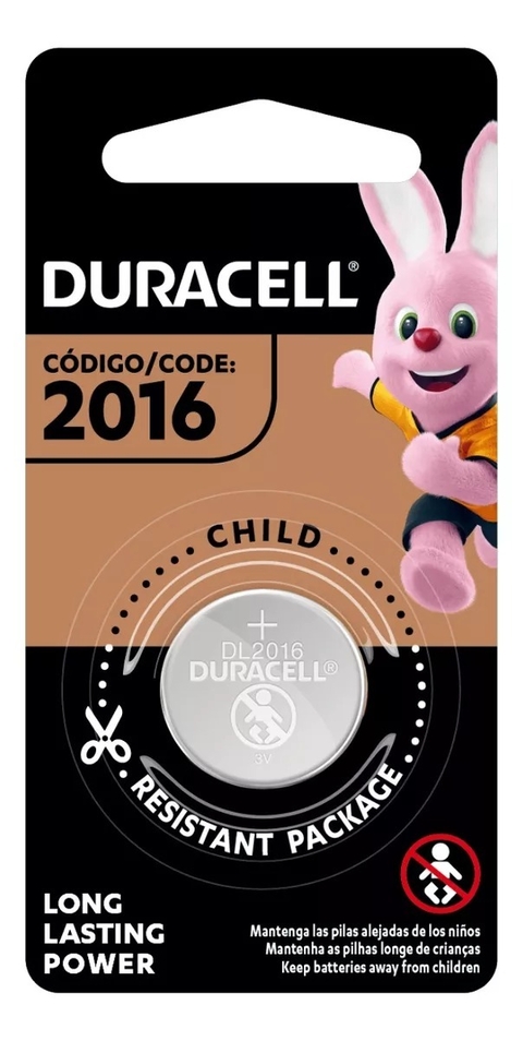 Duracell pila , cr2016 Botón De Litio , 5 pilas
