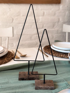 Árbolito de Metal Set x2 - Domu interiorismo