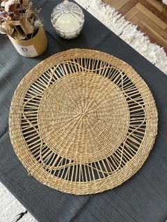 Plato de sitio seagrass / Soles para pared